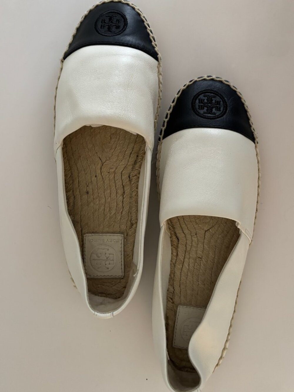 TORY BURCH - Colour block espadrilles